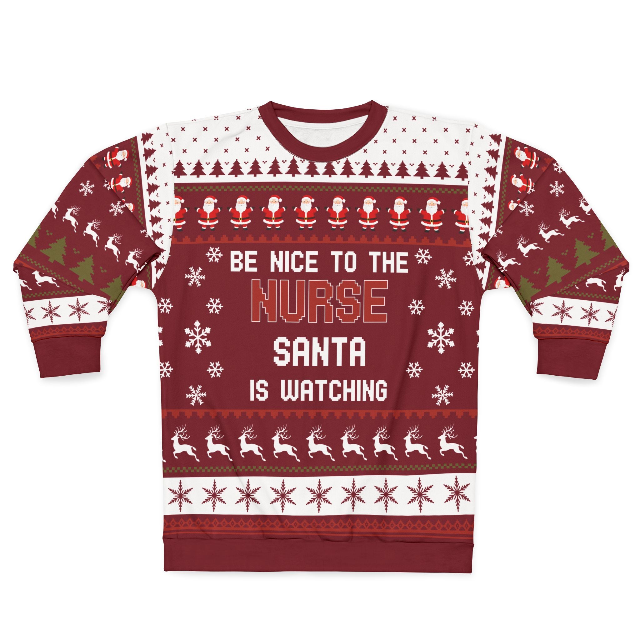 Santa is Watching Christmas Sweatshirt