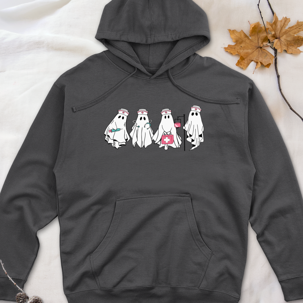 ''Ghost Nurse Halloween'' Hoodie