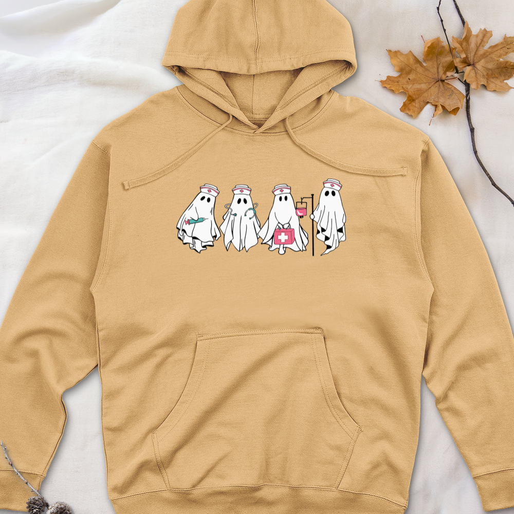 ''Ghost Nurse Halloween'' Hoodie