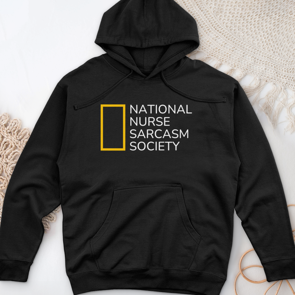 ''National Nurse Sarcasm Society'' Hoodie