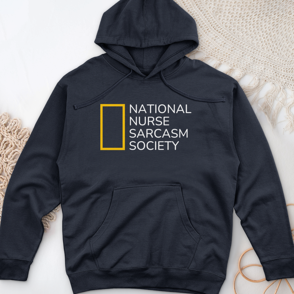 ''National Nurse Sarcasm Society'' Hoodie
