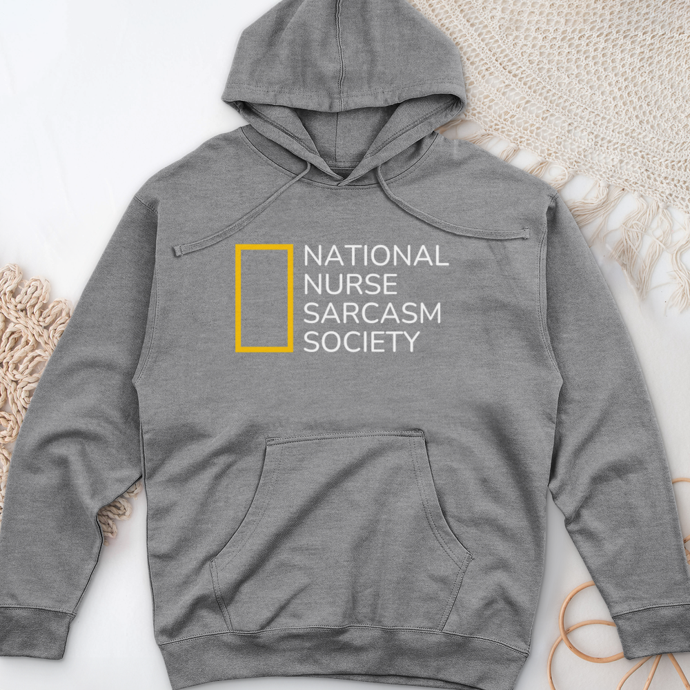 ''National Nurse Sarcasm Society'' Hoodie