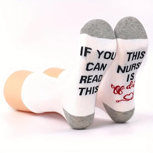Off-Duty Nurse Socks