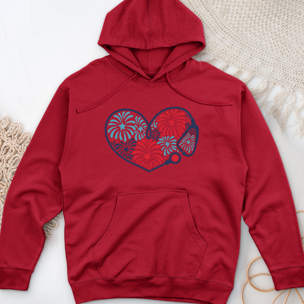 ''Stethoscope Fireworks'' Hoodie