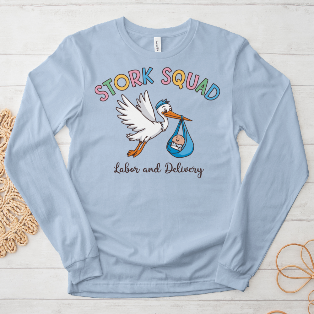 ''Stork Squad'' Long Sleeve T-Shirt