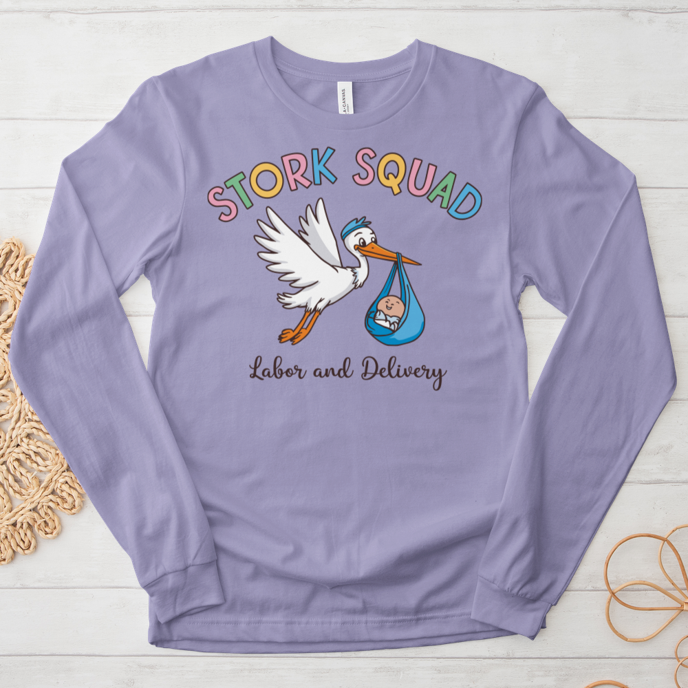 ''Stork Squad'' Long Sleeve T-Shirt