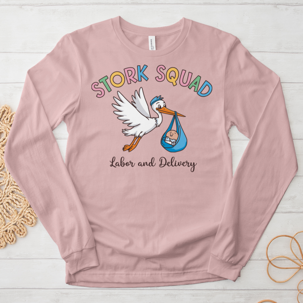 ''Stork Squad'' Long Sleeve T-Shirt