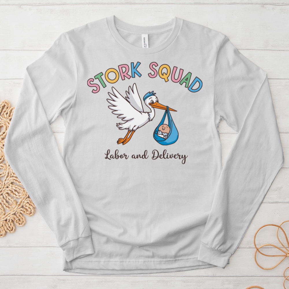 ''Stork Squad'' Long Sleeve T-Shirt