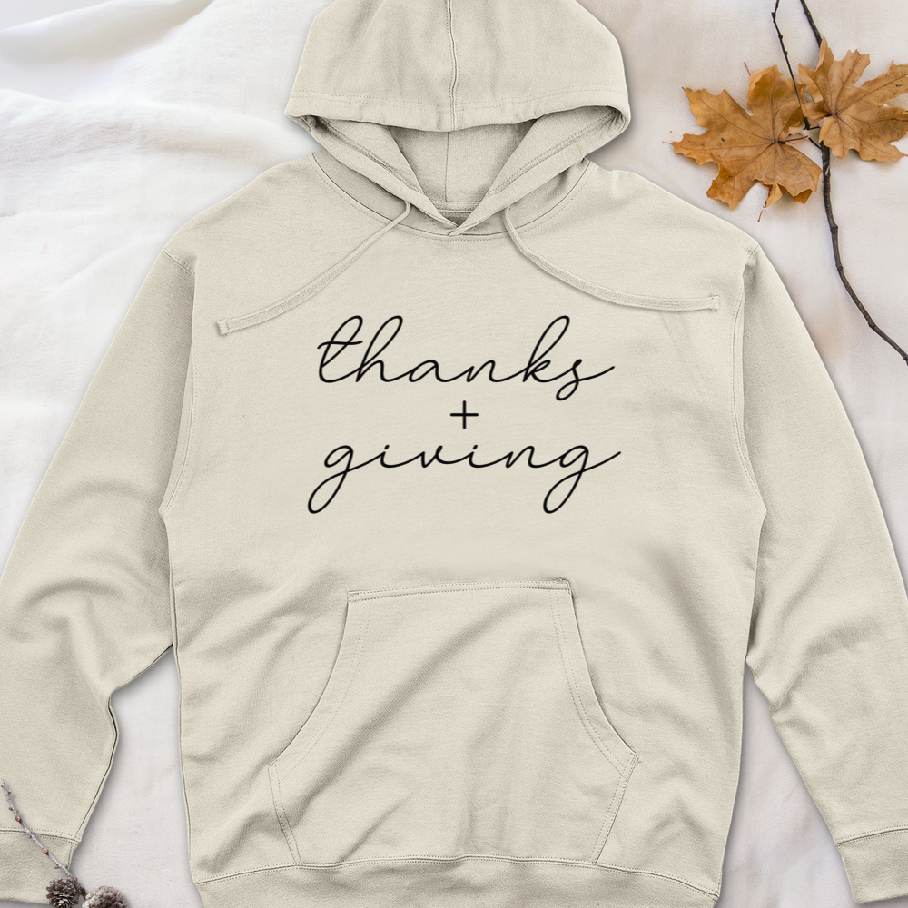 ''Thanks + Giving'' Hoodie