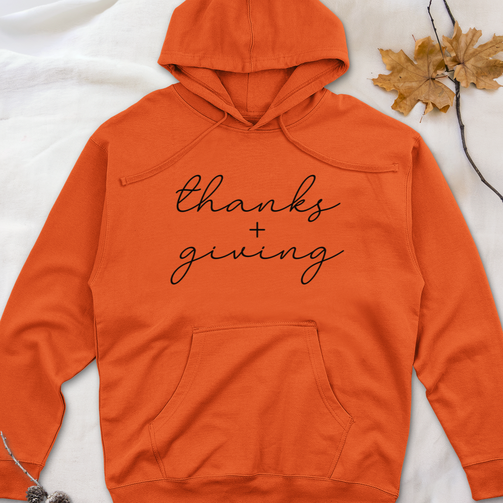 ''Thanks + Giving'' Hoodie