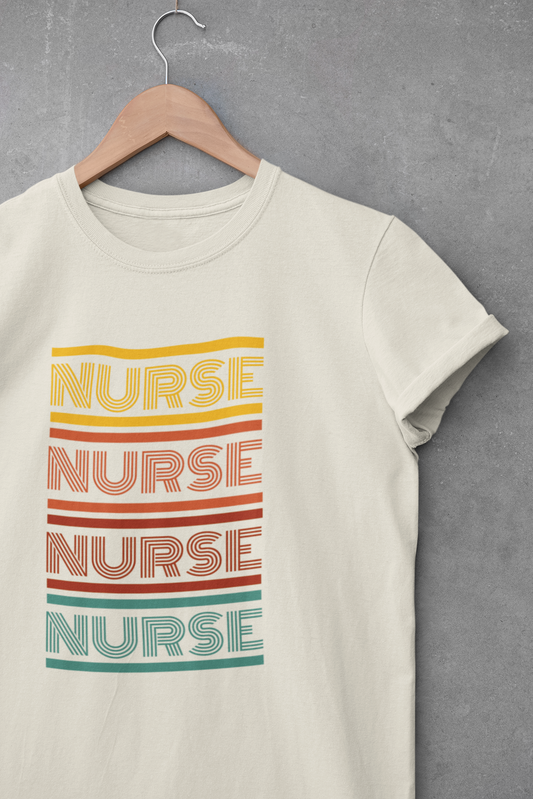 Retro Style Nurse -T-Shirt