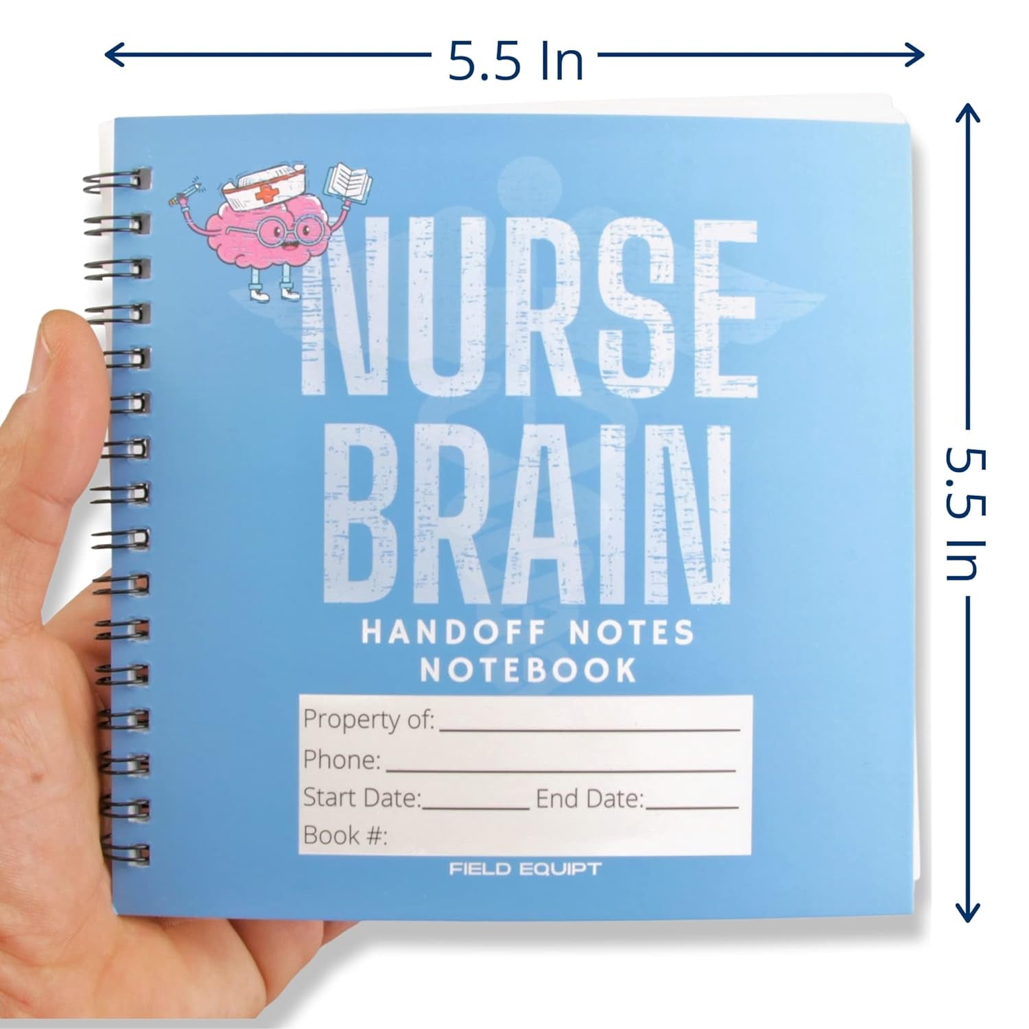 Nurse Essentials Report Notebook