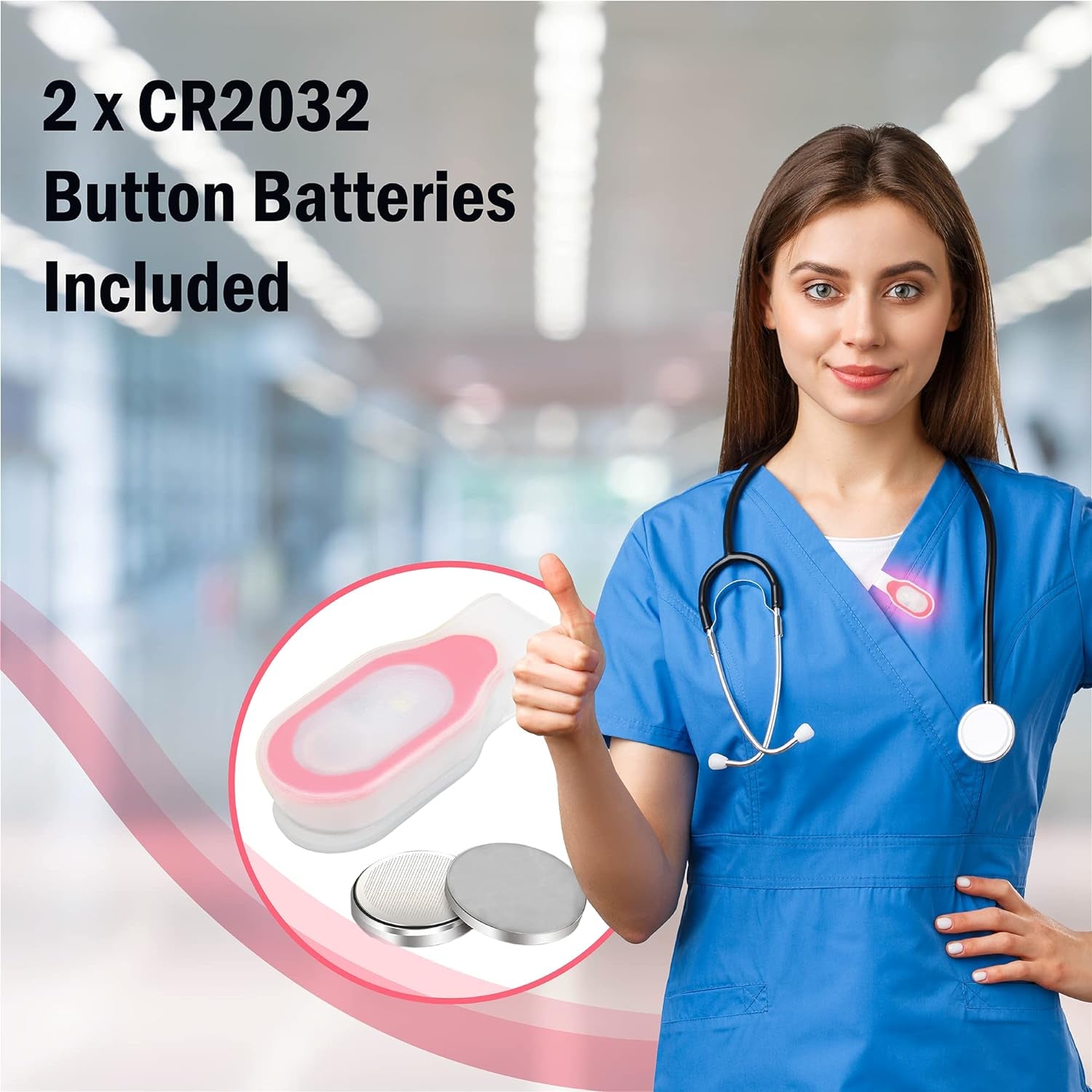 Nurse Wearable LED Light