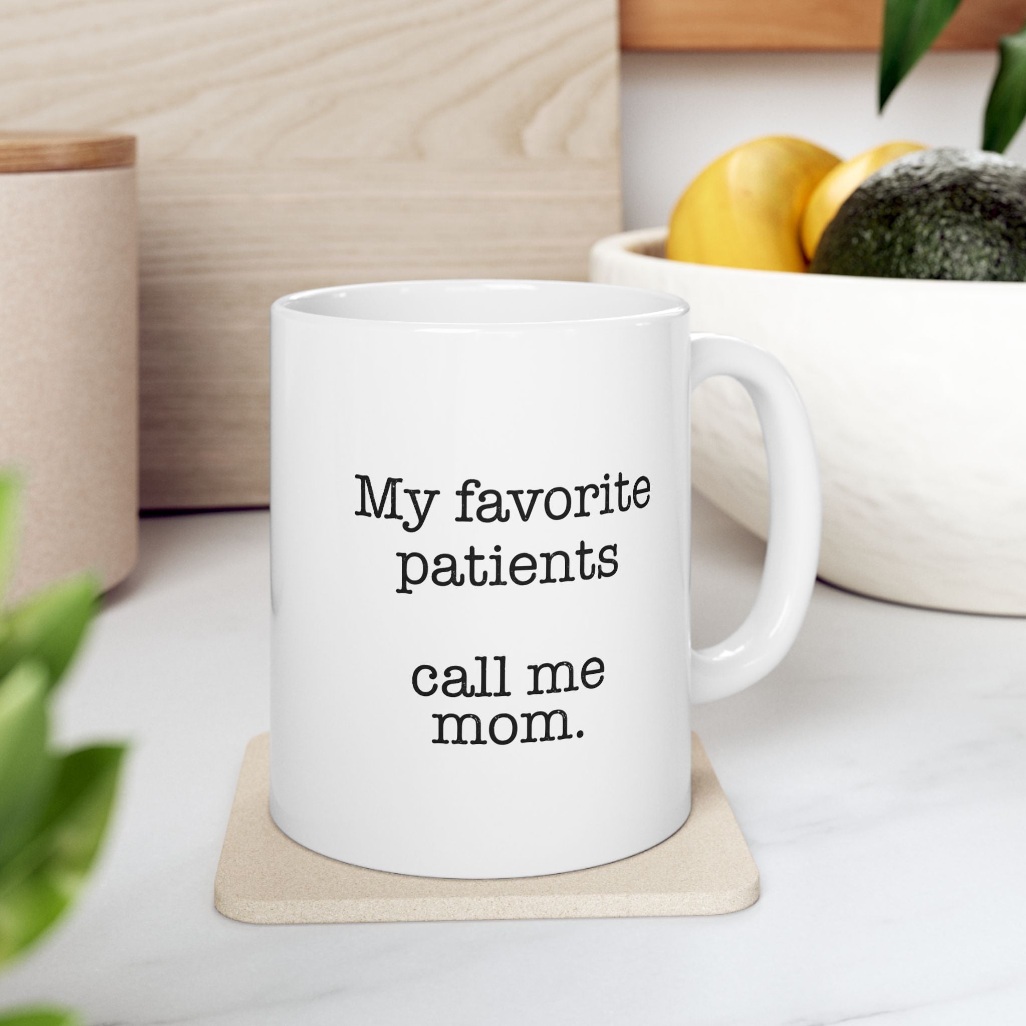 "Call Me Mom" Ceramic Mug (11oz)