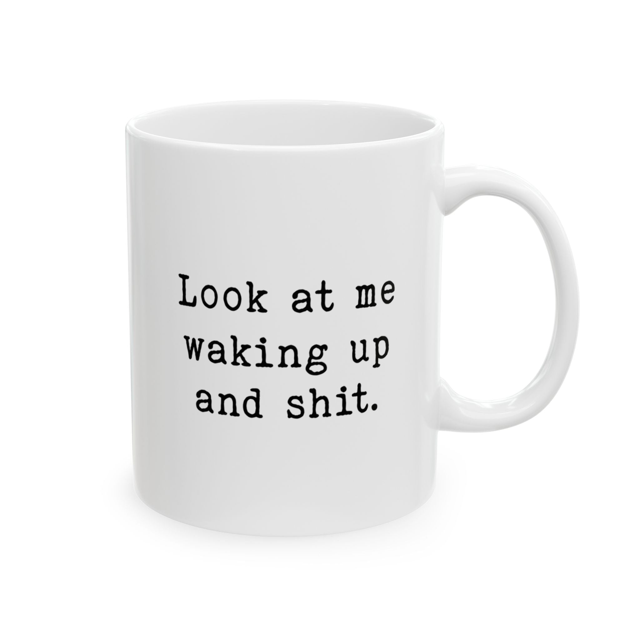 "Waking Up" Ceramic Mug (11oz)