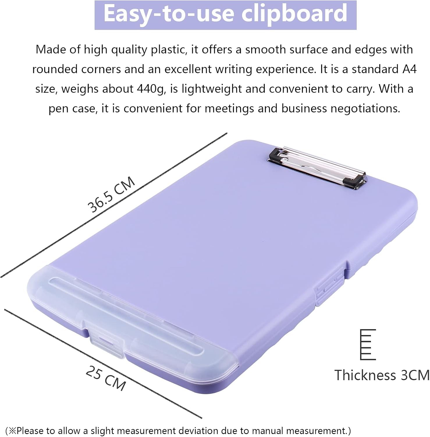 Clipboard with Storage