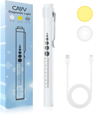 Rechargeable Pen Light with Pupil Gauge