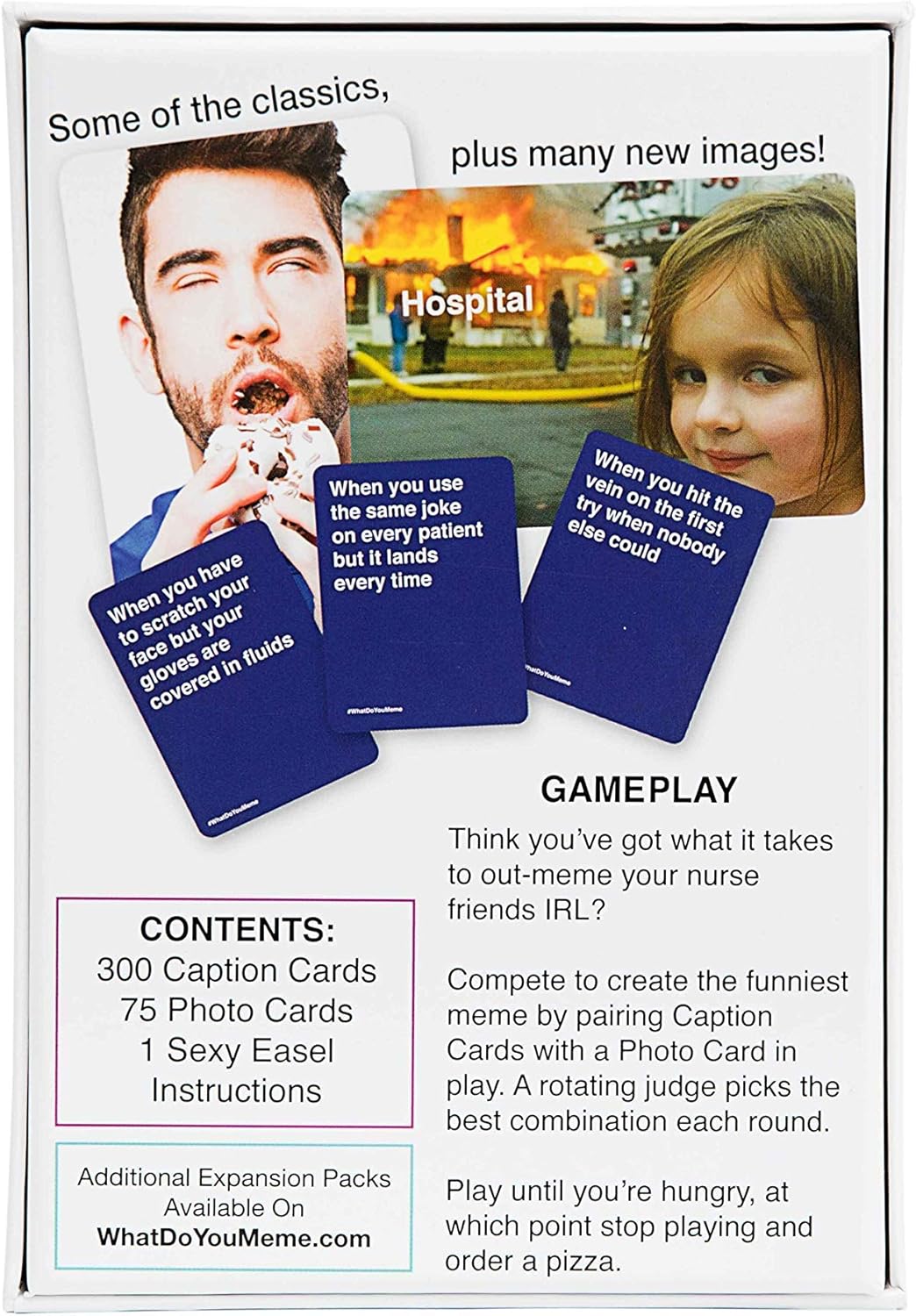 Nurses Edition - the Hilarious Party Game for Meme Lovers