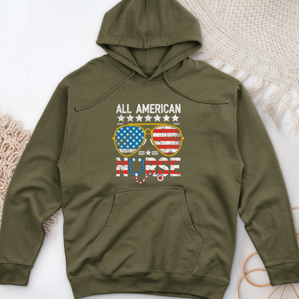 ''All American Nurse'' Hoodie