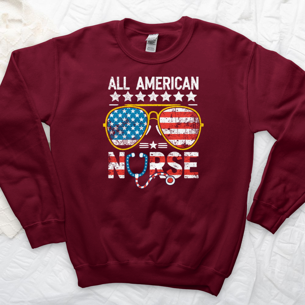 ''All American Nurse'' Sweatshirt