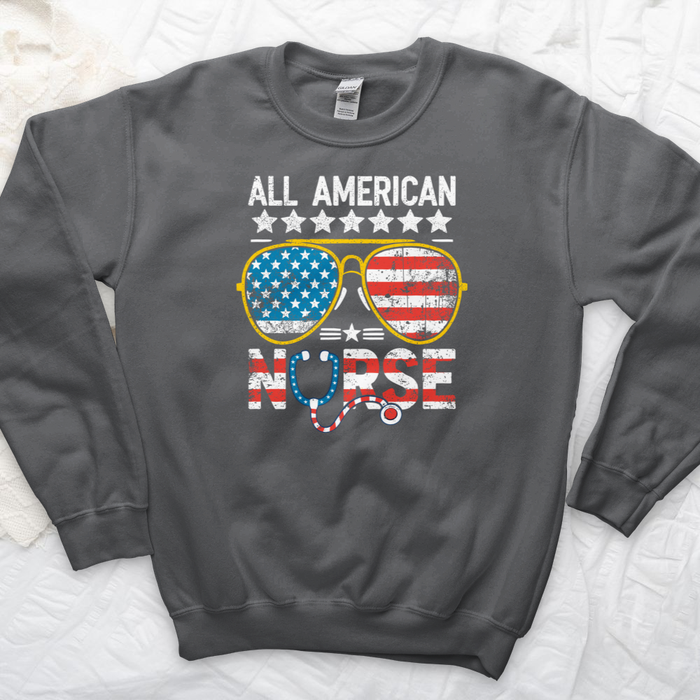 ''All American Nurse'' Sweatshirt