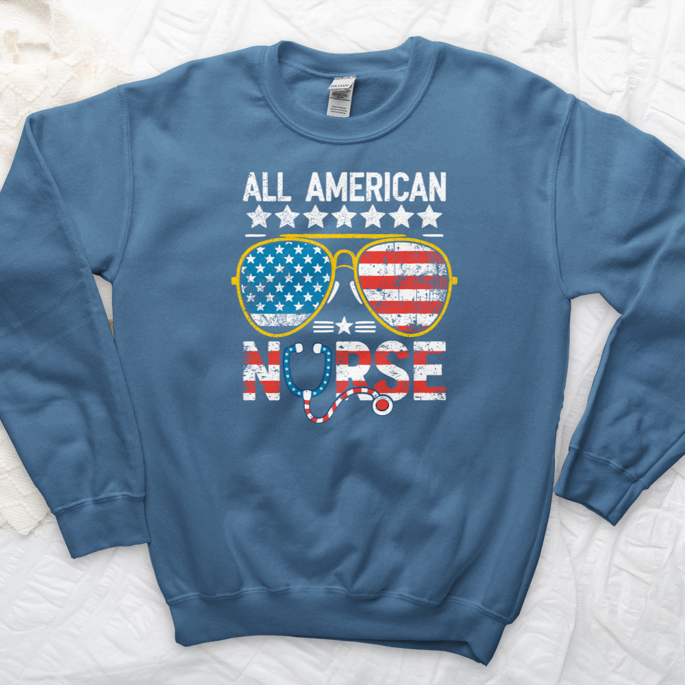 ''All American Nurse'' Sweatshirt