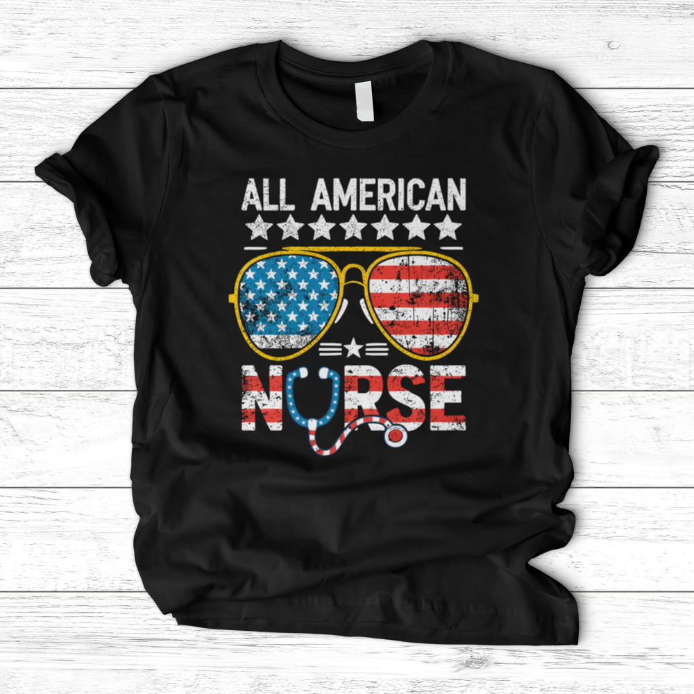 ''All American Nurse'' T-Shirt