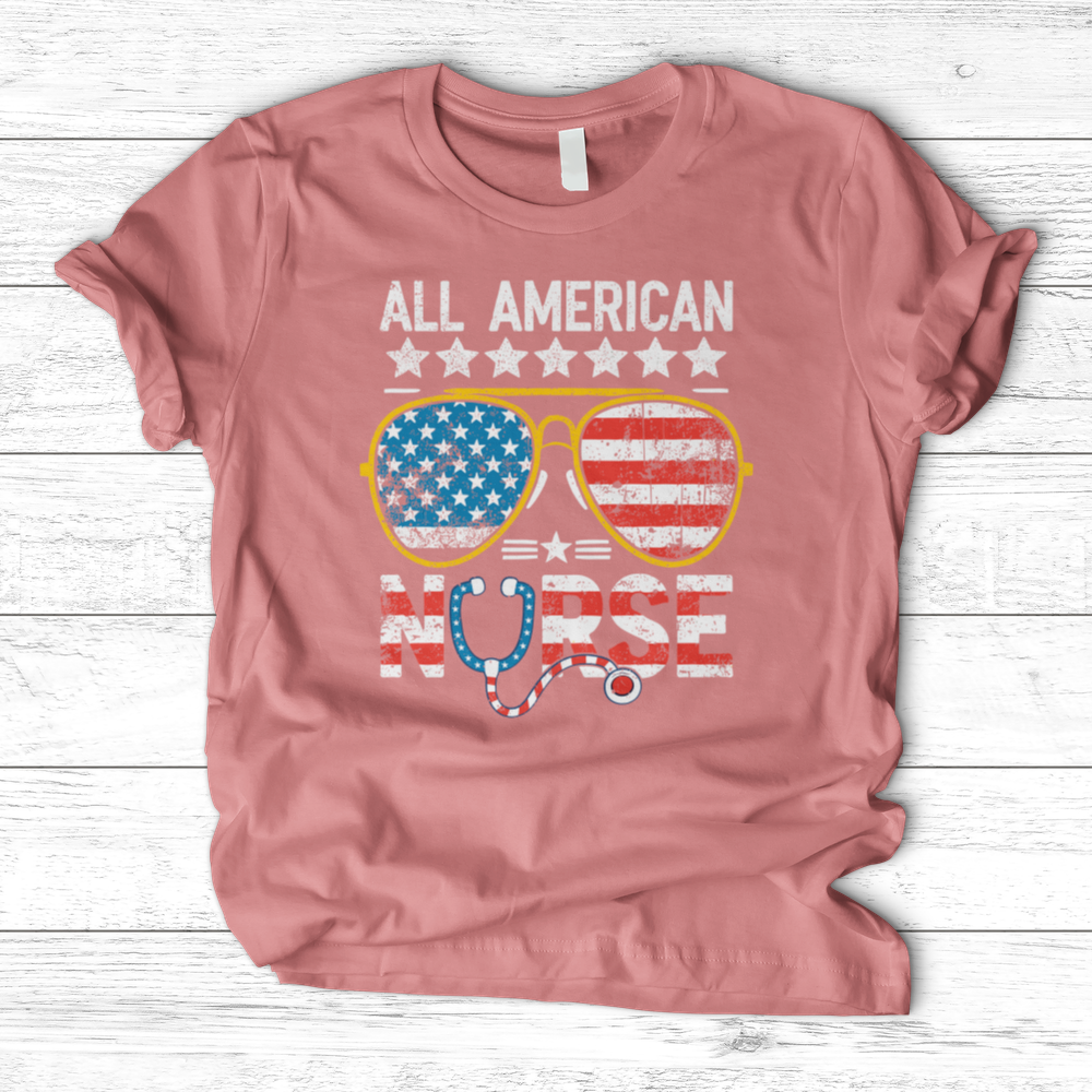 ''All American Nurse'' T-Shirt