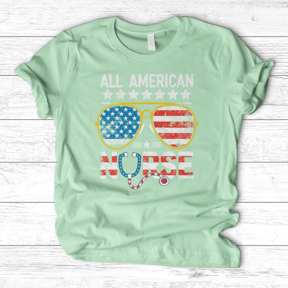 ''All American Nurse'' T-Shirt