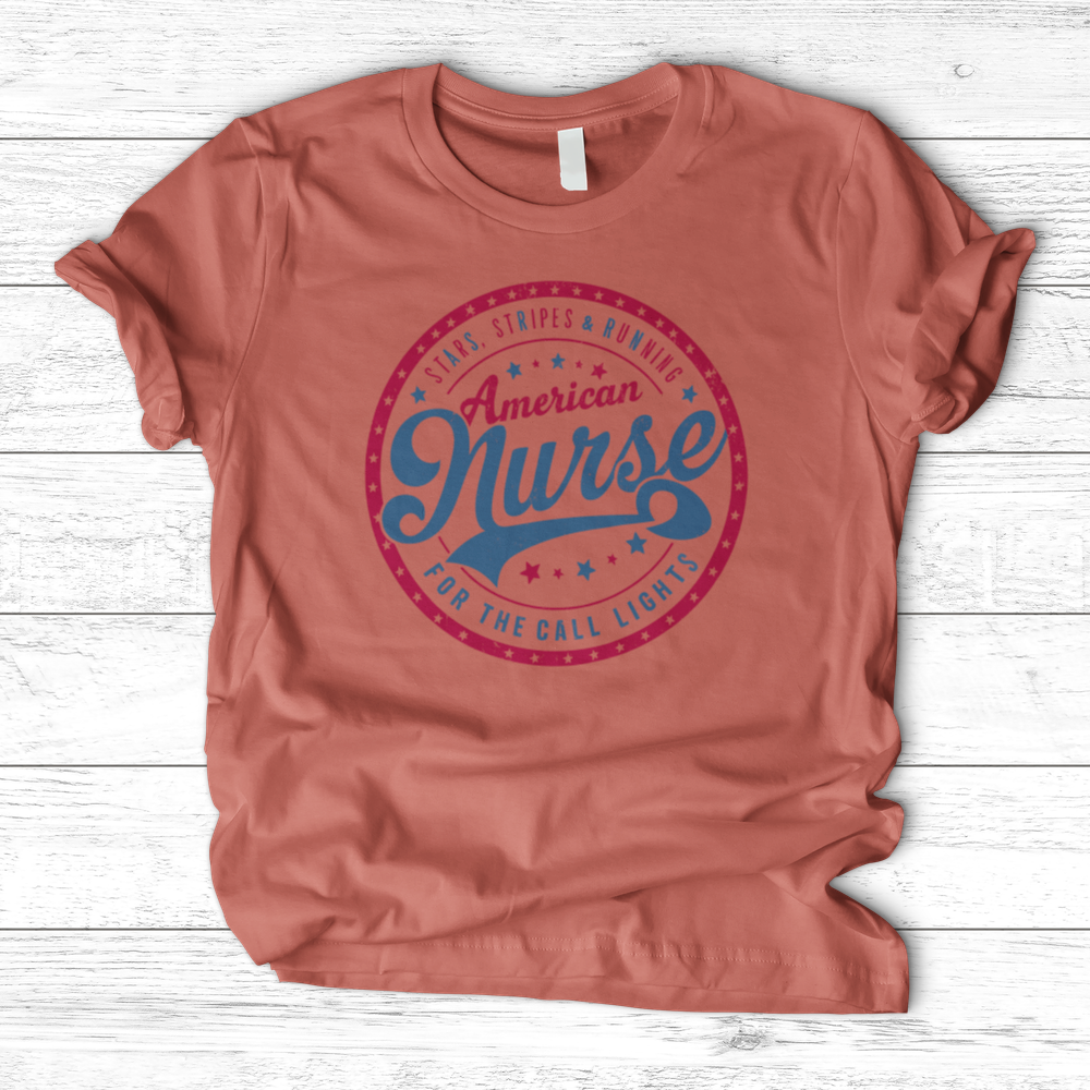 ''American Nurse'' T-Shirt