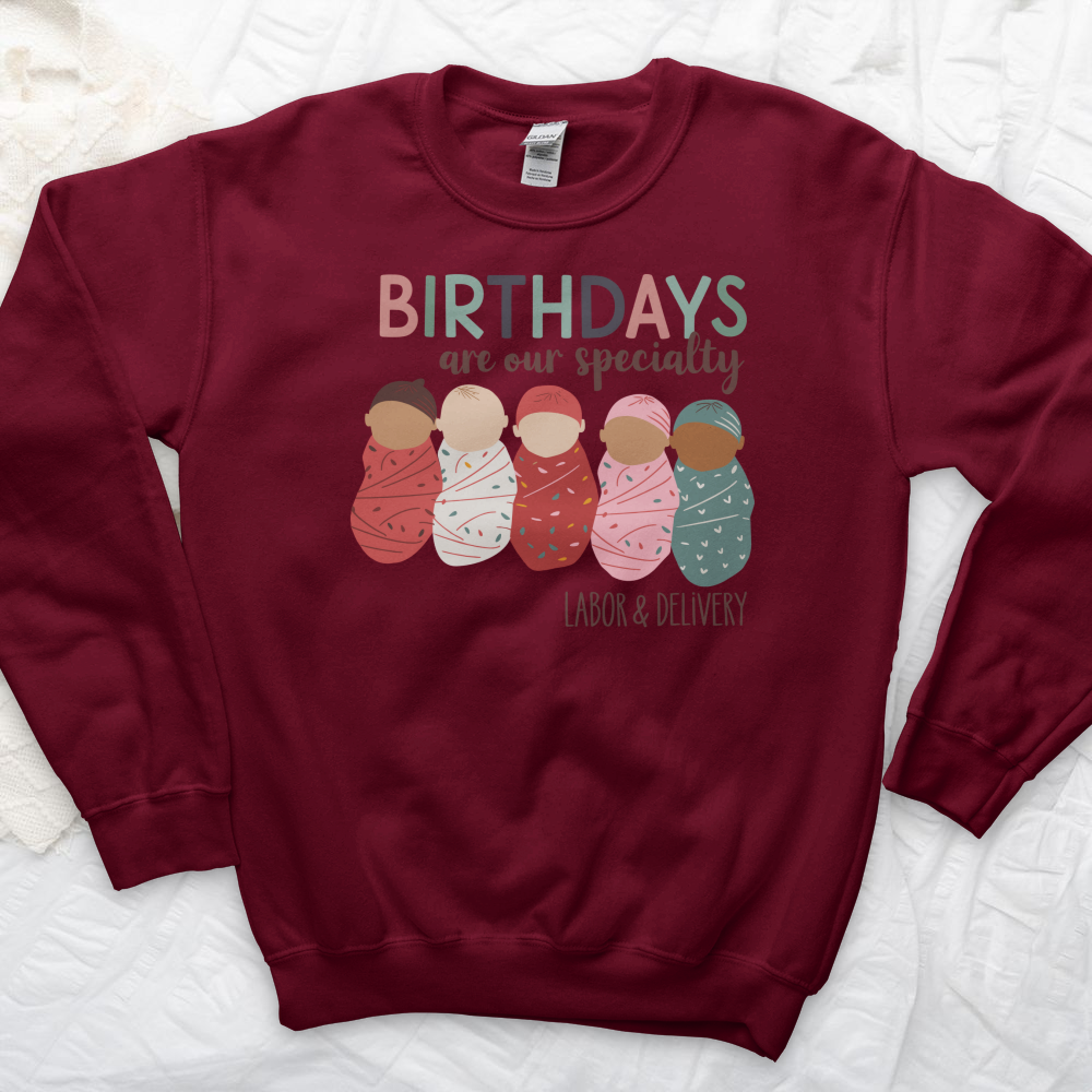 ''Birthdays Are Our Speciality'' Sweatshirt