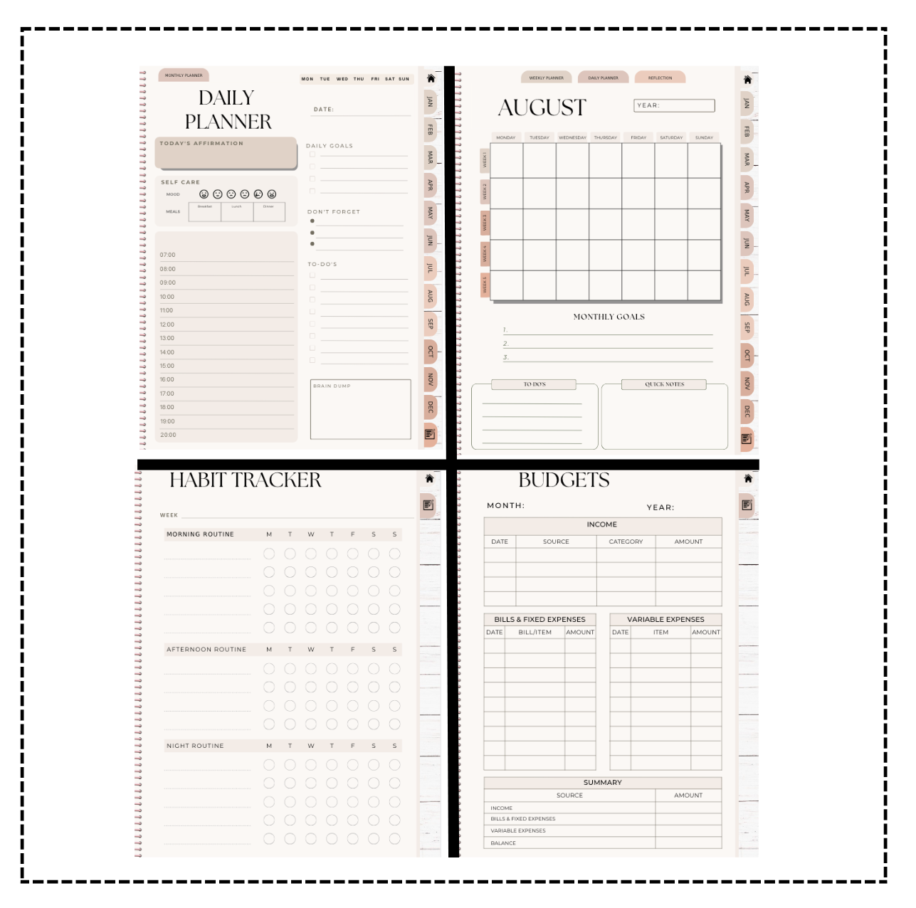 The 360 Life Planner for Nurses