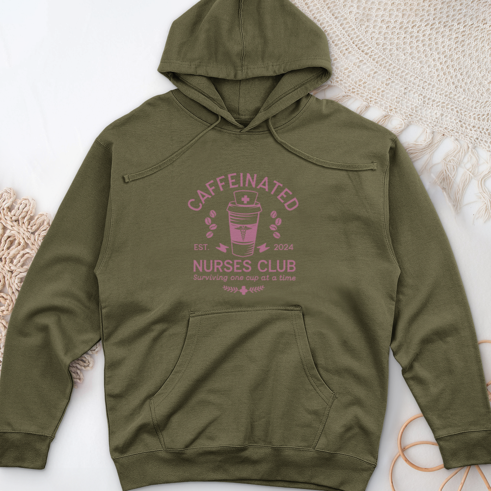 ''Caffeinated Nurses Club'' Hoodie