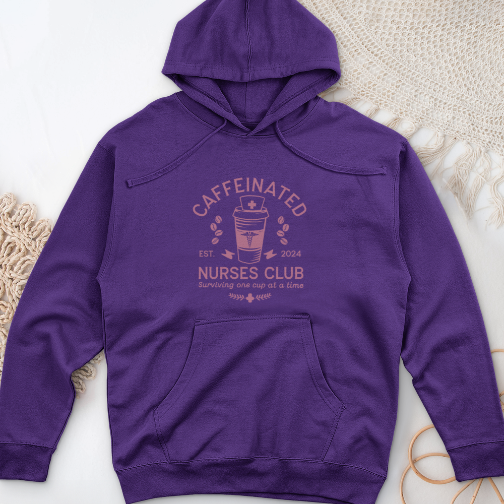 ''Caffeinated Nurses Club'' Hoodie