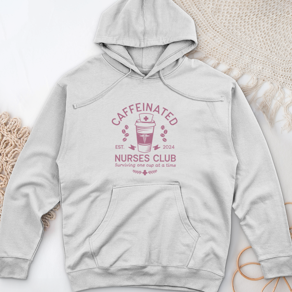 ''Caffeinated Nurses Club'' Hoodie