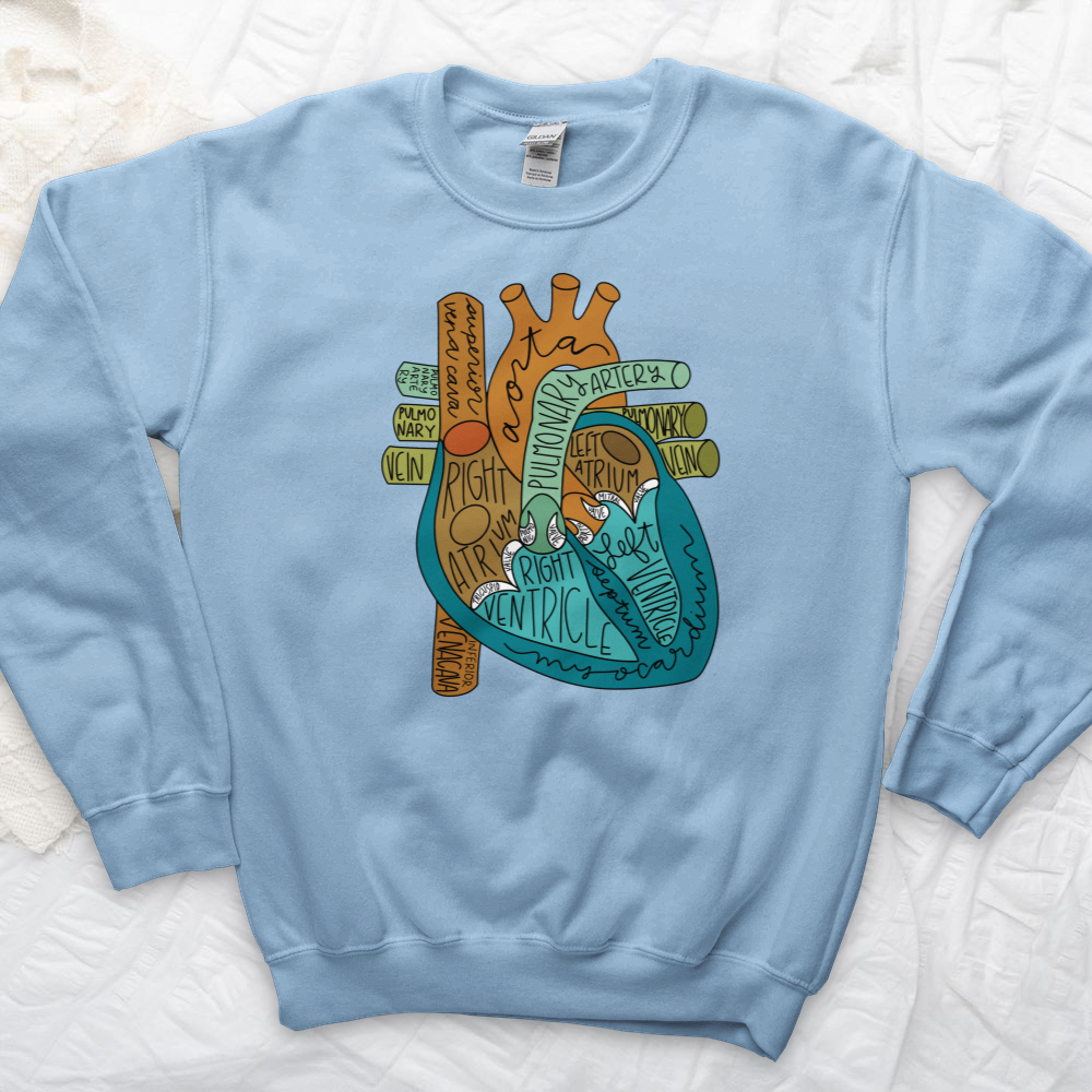 ''Heart Anatomy'' Sweatshirt