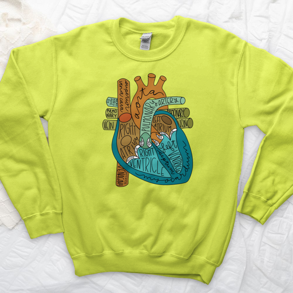 ''Heart Anatomy'' Sweatshirt