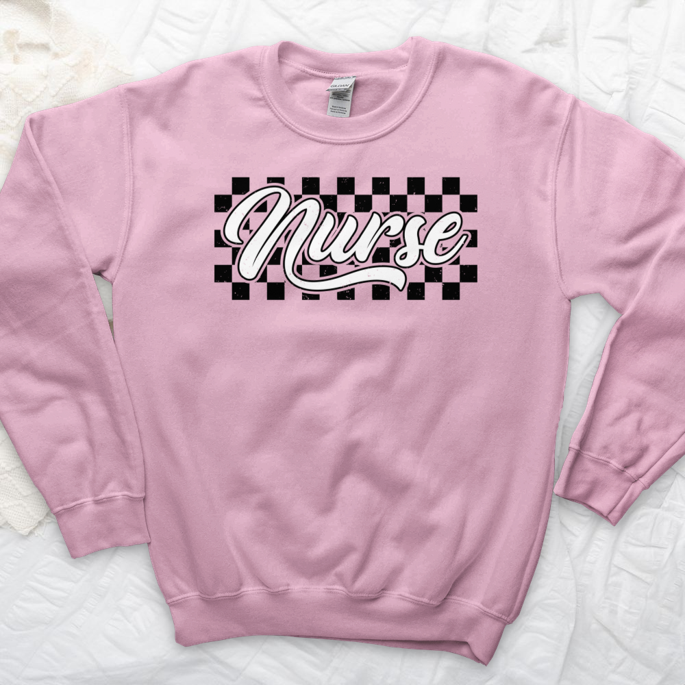 ''Checkered Nurse'' Sweatshirt