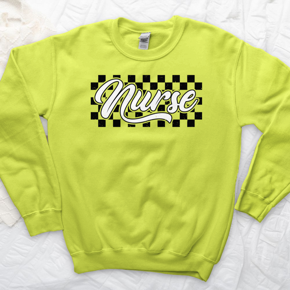 ''Checkered Nurse'' Sweatshirt