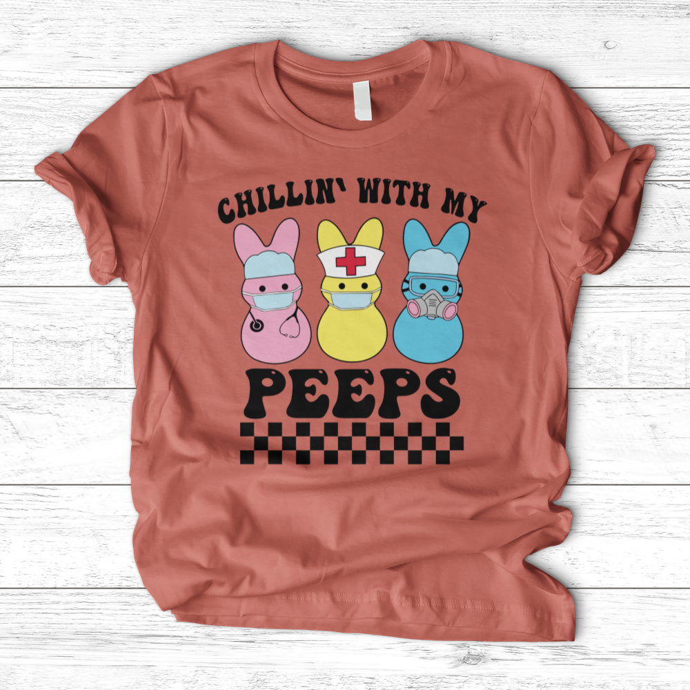 ''Chillin' Peeps'' T-Shirt