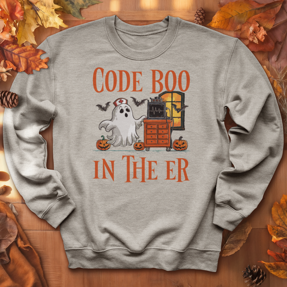 ''Code Boo in the Er'' Sweatshirt