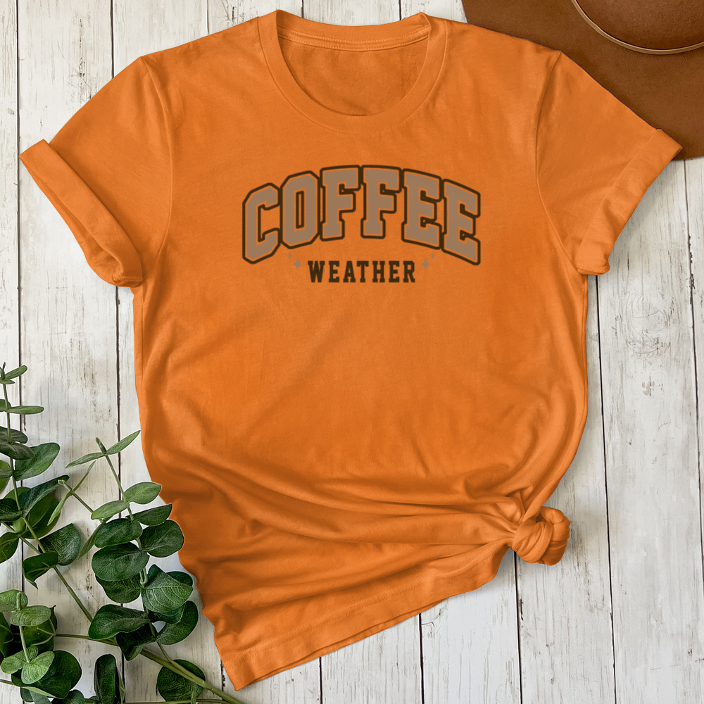 ''Coffee Weather'' T- Shirt