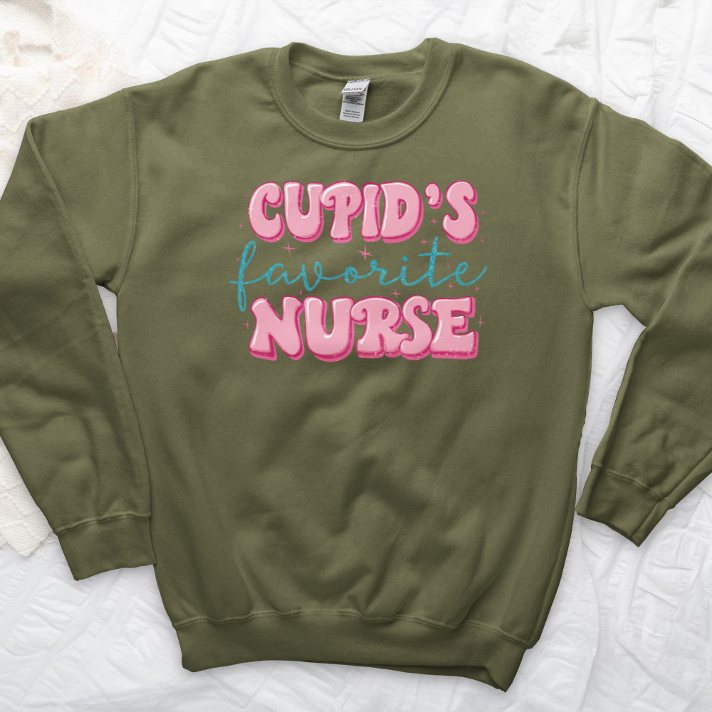 ''Cupid's Favorite Nurse'' Sweatshirt