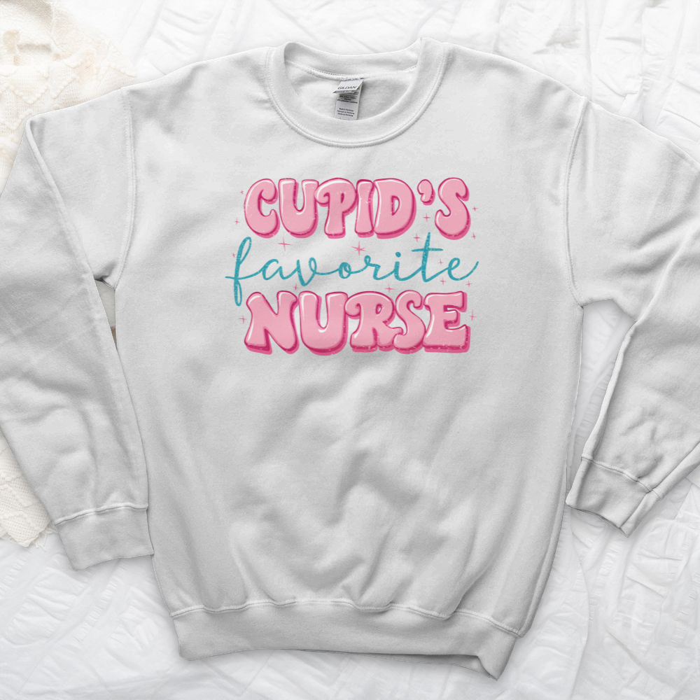 ''Cupid's Favorite Nurse'' Sweatshirt