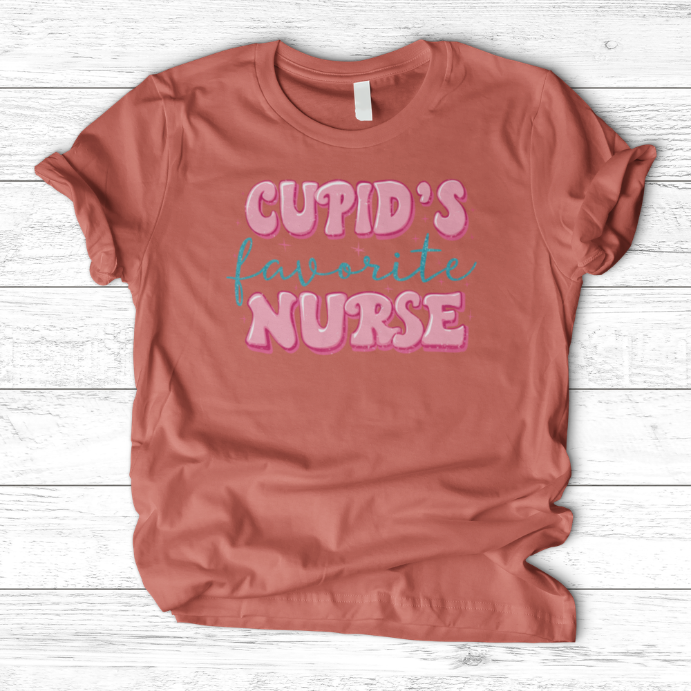 ''Cupid's Favorite Nurse'' T-Shirt