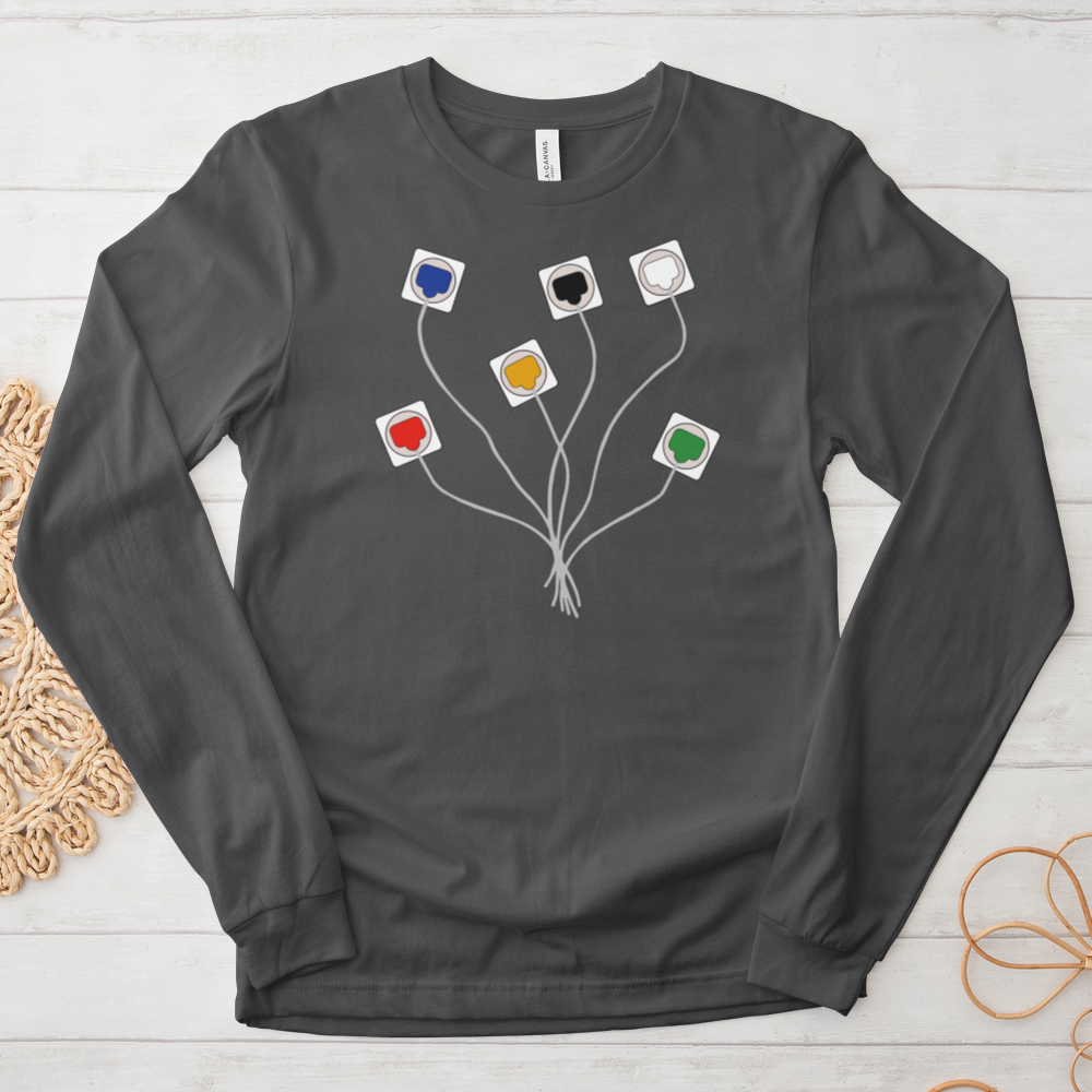 ''EKG'' Long-Sleeve T-Shirt