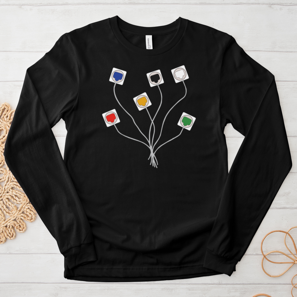 ''EKG'' Long-Sleeve T-Shirt