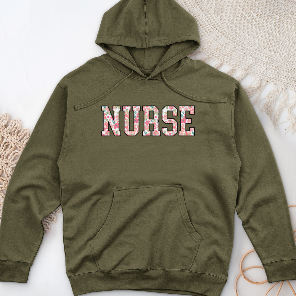 ''Floral Nurse'' Hoodie