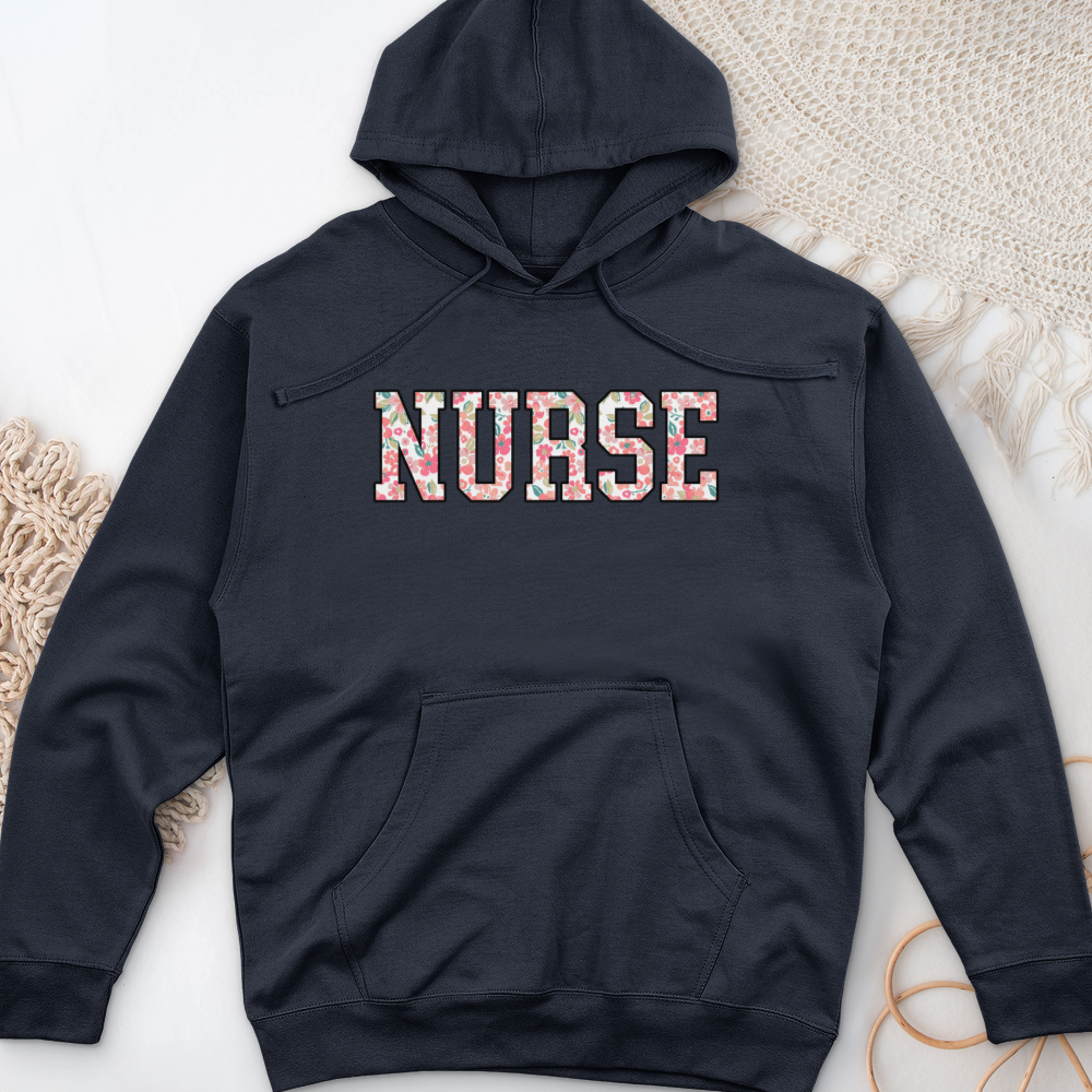 ''Floral Nurse'' Hoodie