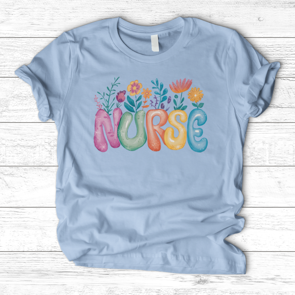 ''Flower Nurse'' T-Shirt